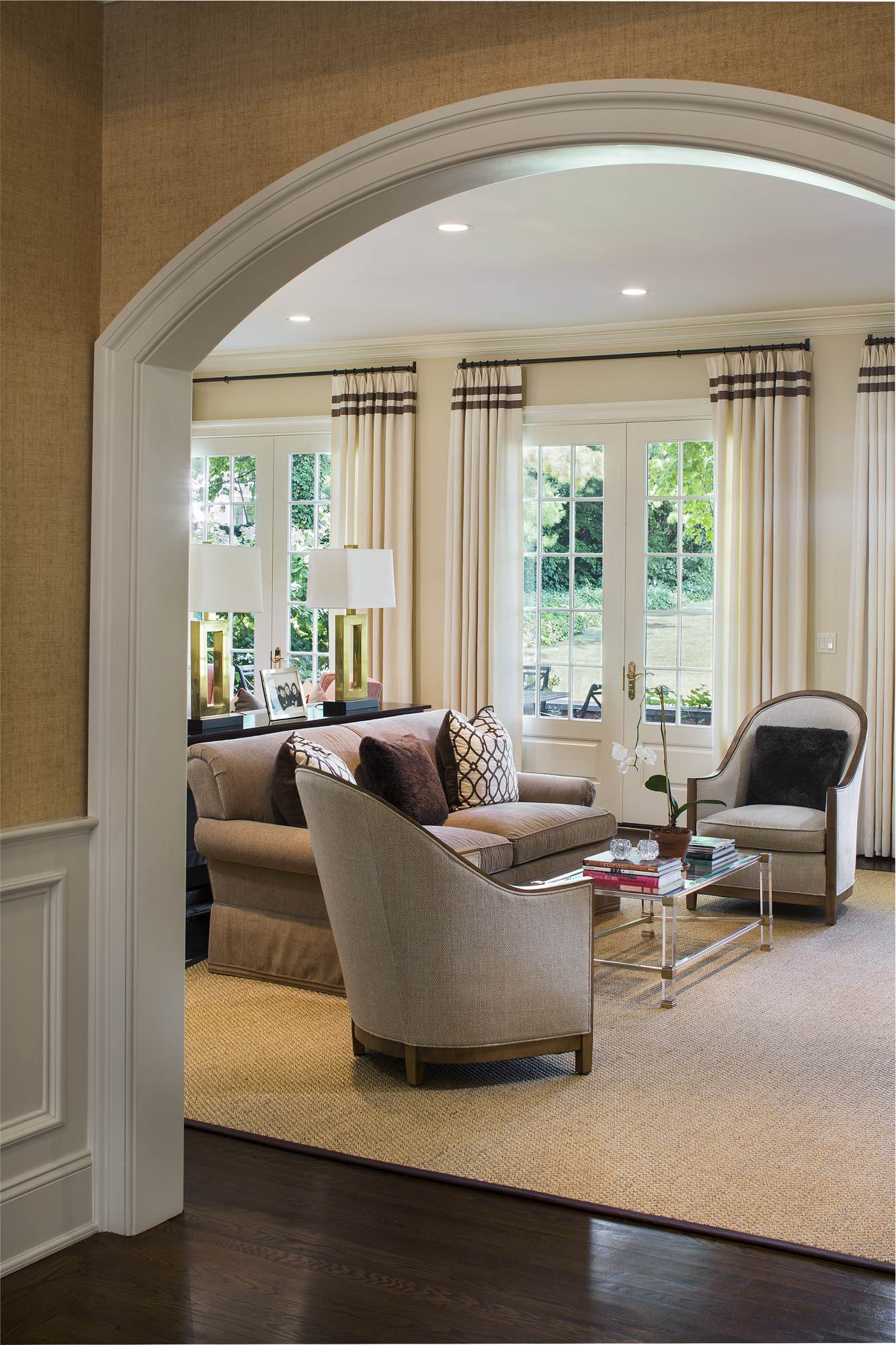 Living Room Area in Dutch Colonial Home