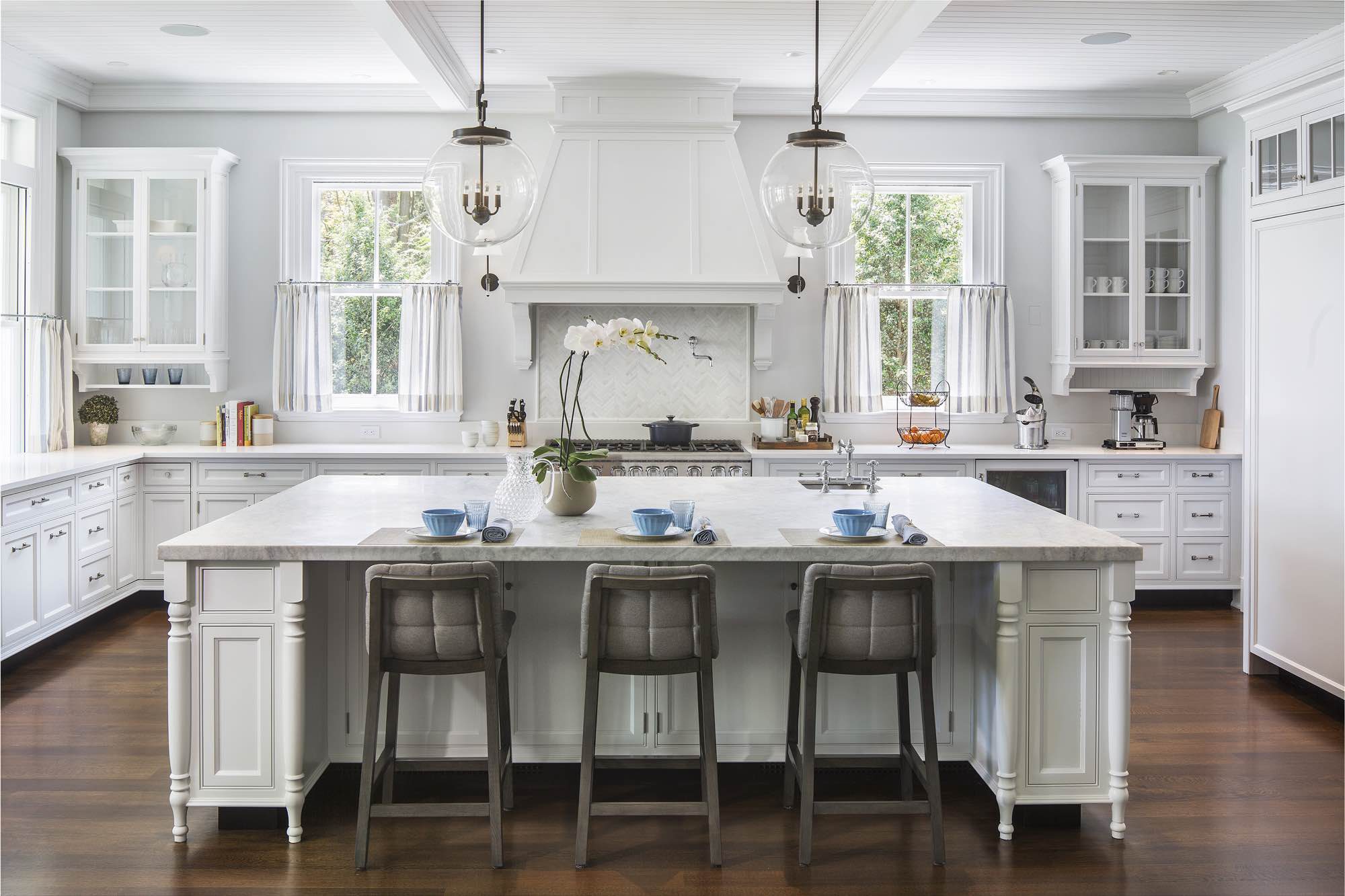 Kitchen in Modern Colonial Home