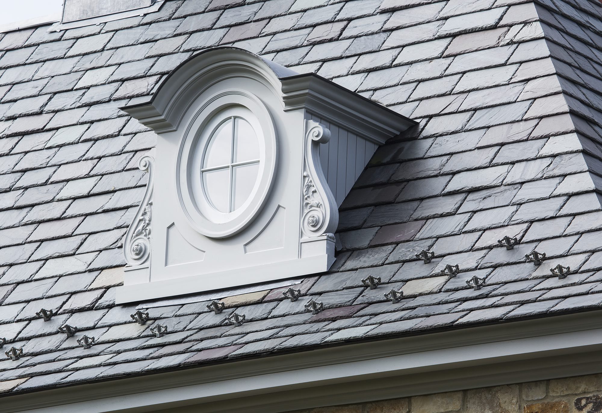 American-French Country House Roof
