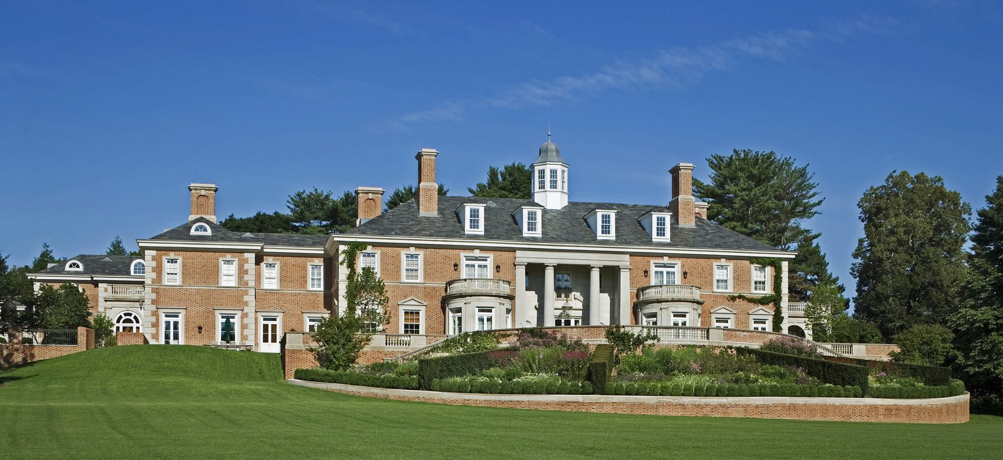 Outside view of a Georgian Country Estate