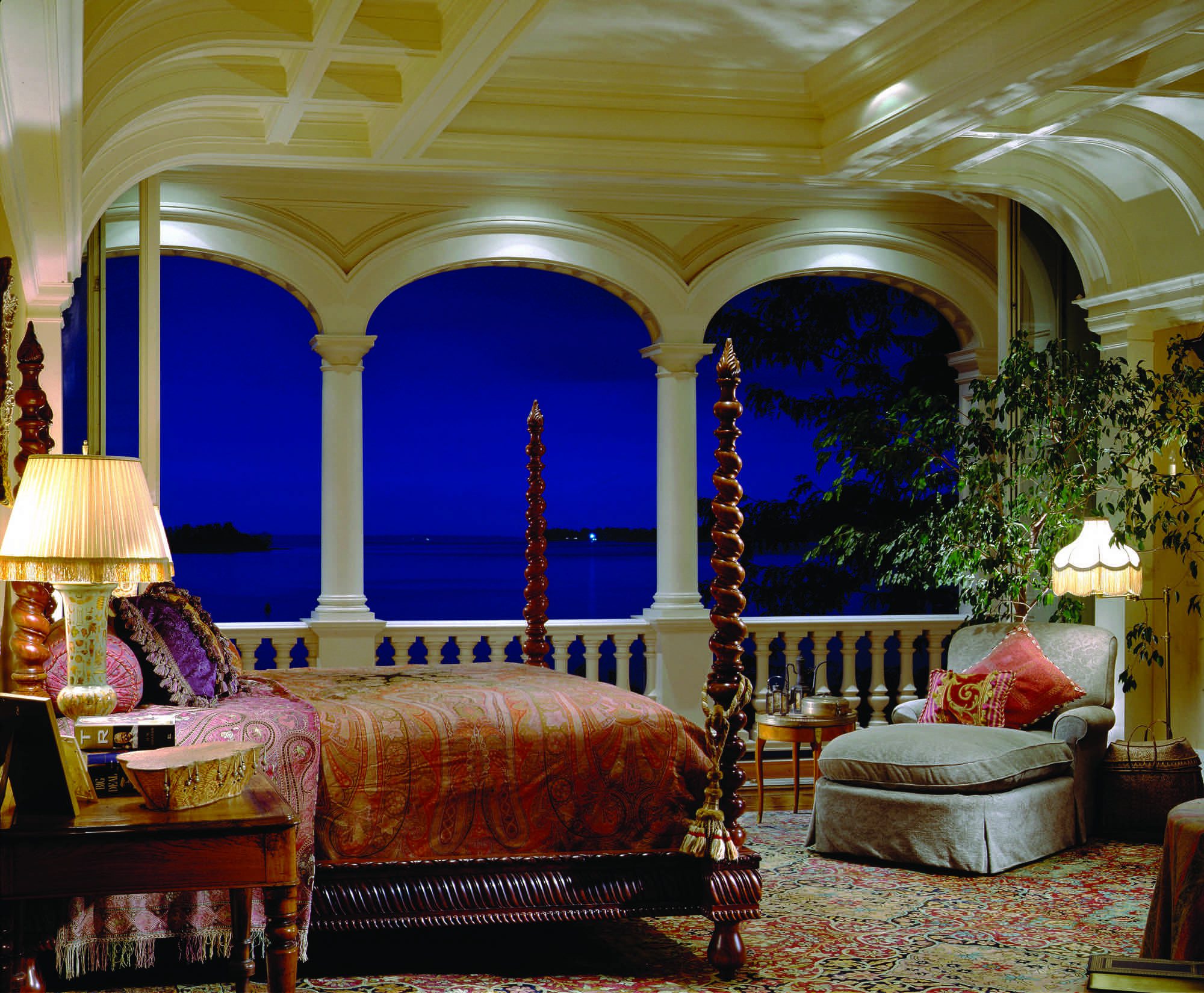 Queen Anne Manor Bedroom