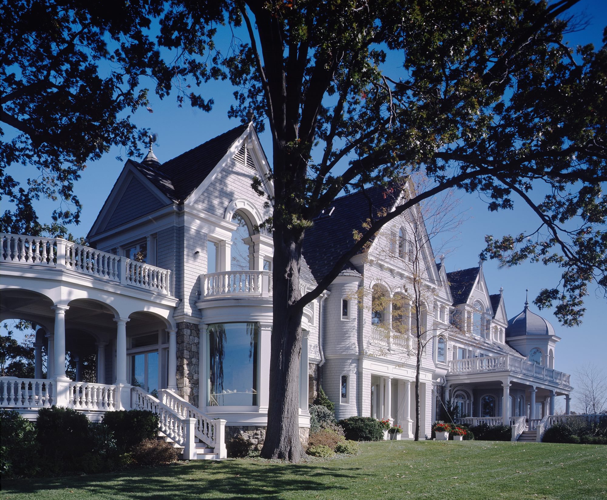 Side Exterior View of Queen Anne Manor