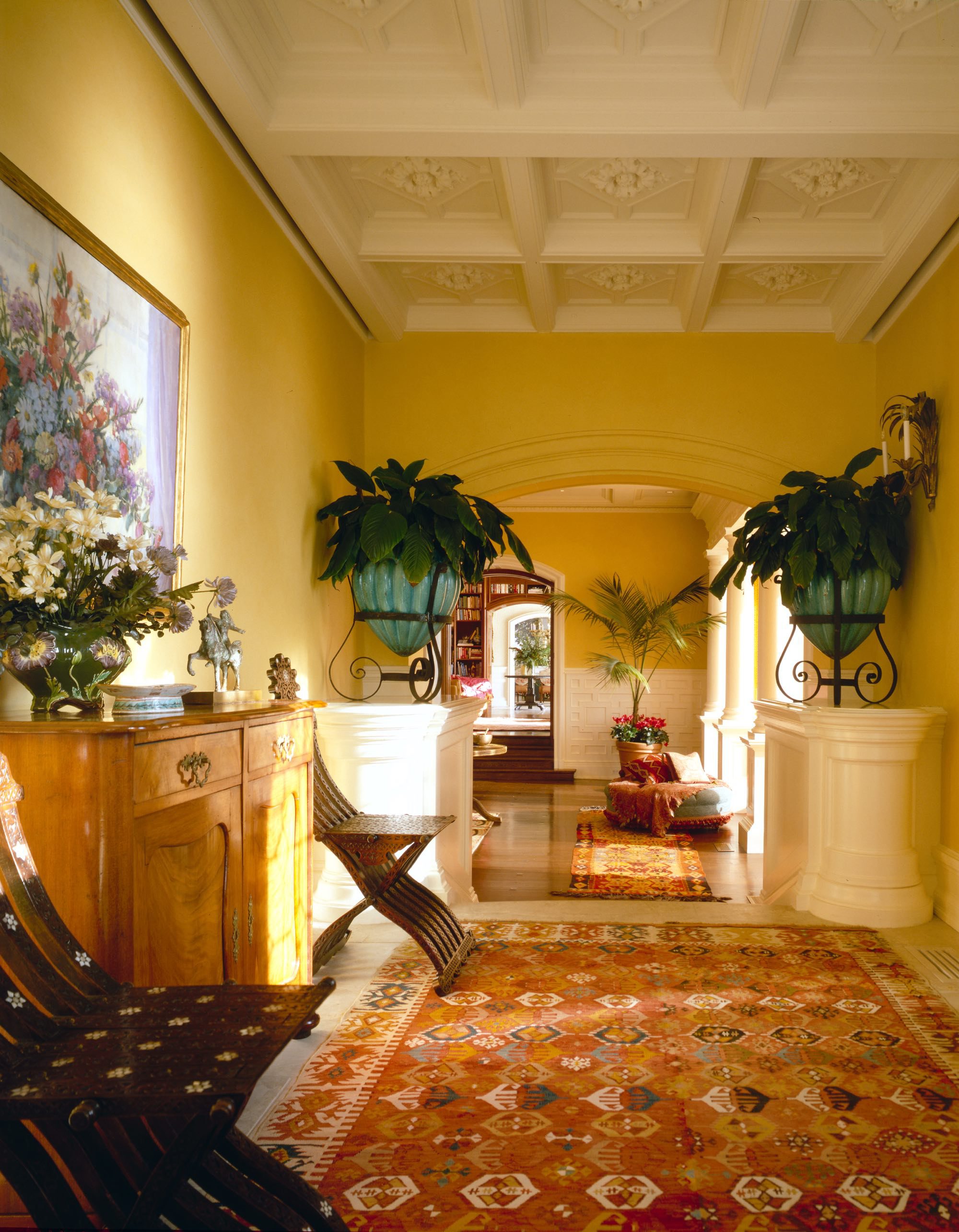 Hallway and Interior Decor in Queen Anne Manor