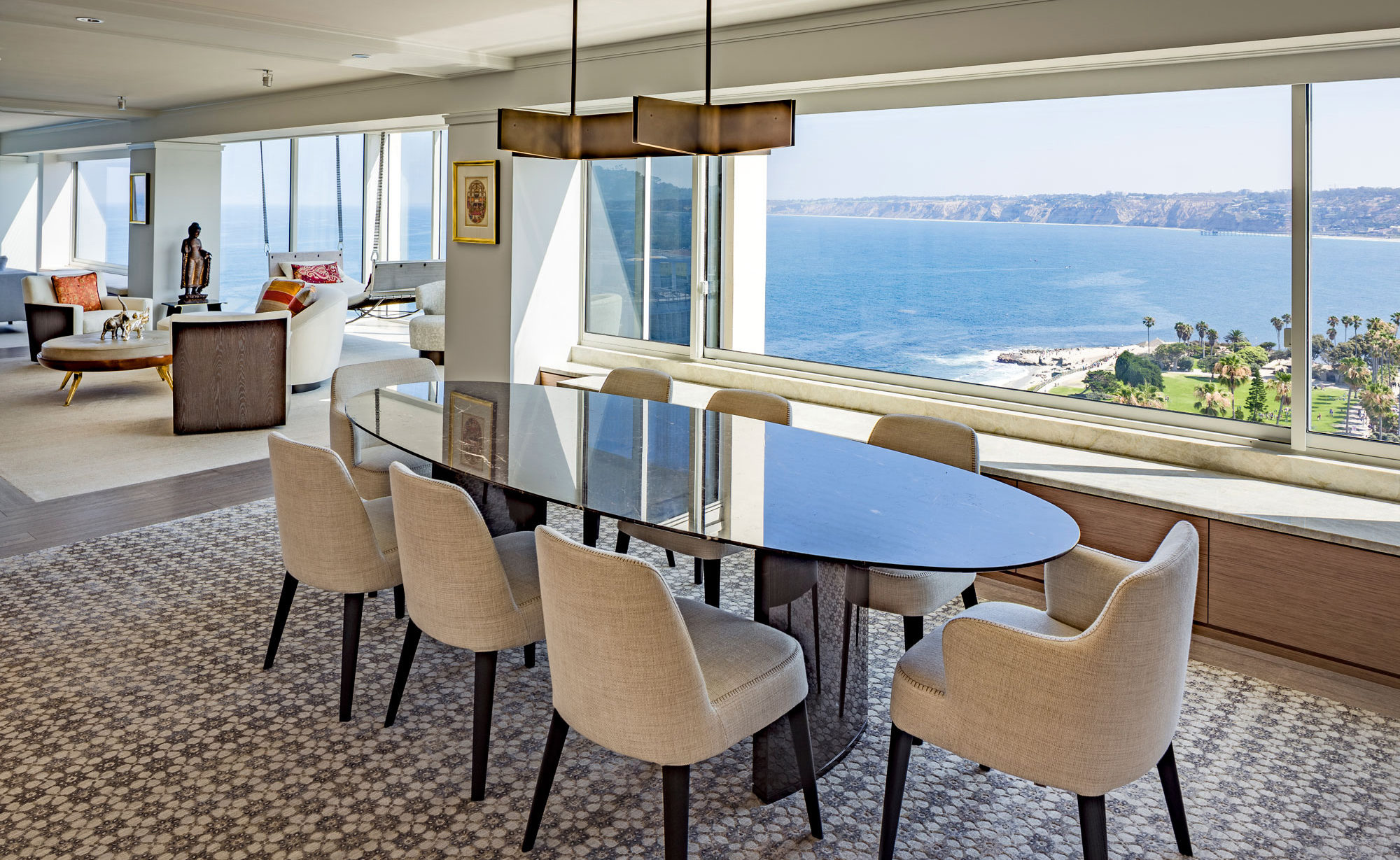 West Coast Contemporary Dining Table