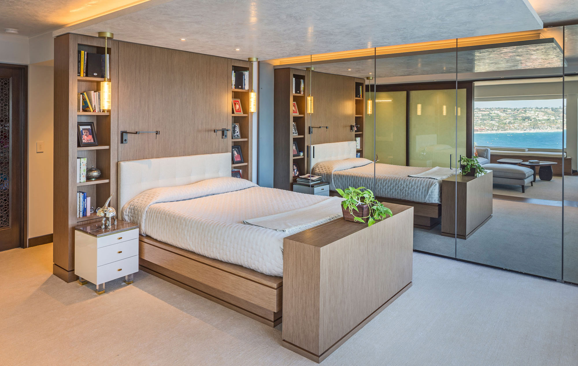 West Coast Contemporary Bedroom