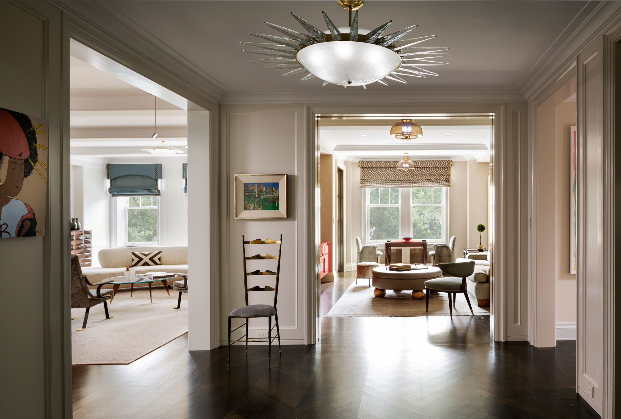 Central Park West Transitional Dining Space