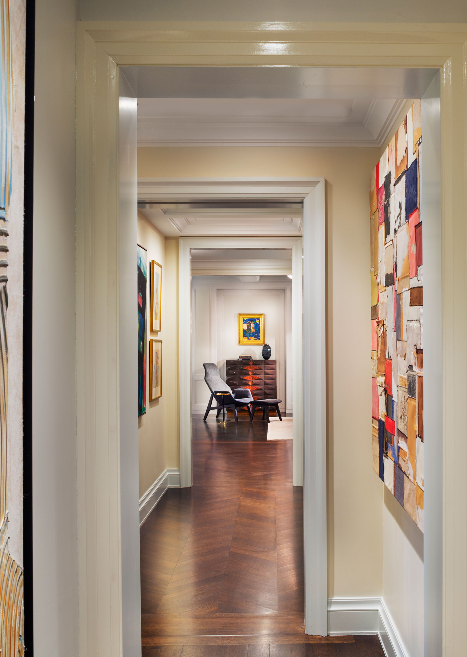 Central Park West Transitional Hallway