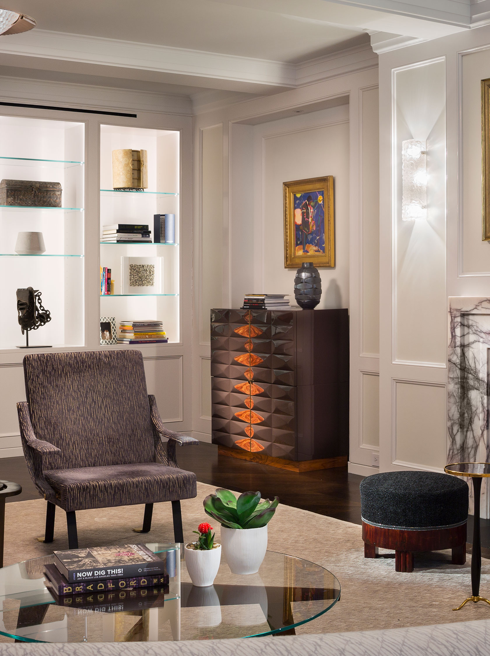 Galerie Hervouet, Unique cabinet by Jansen Paris (antique)