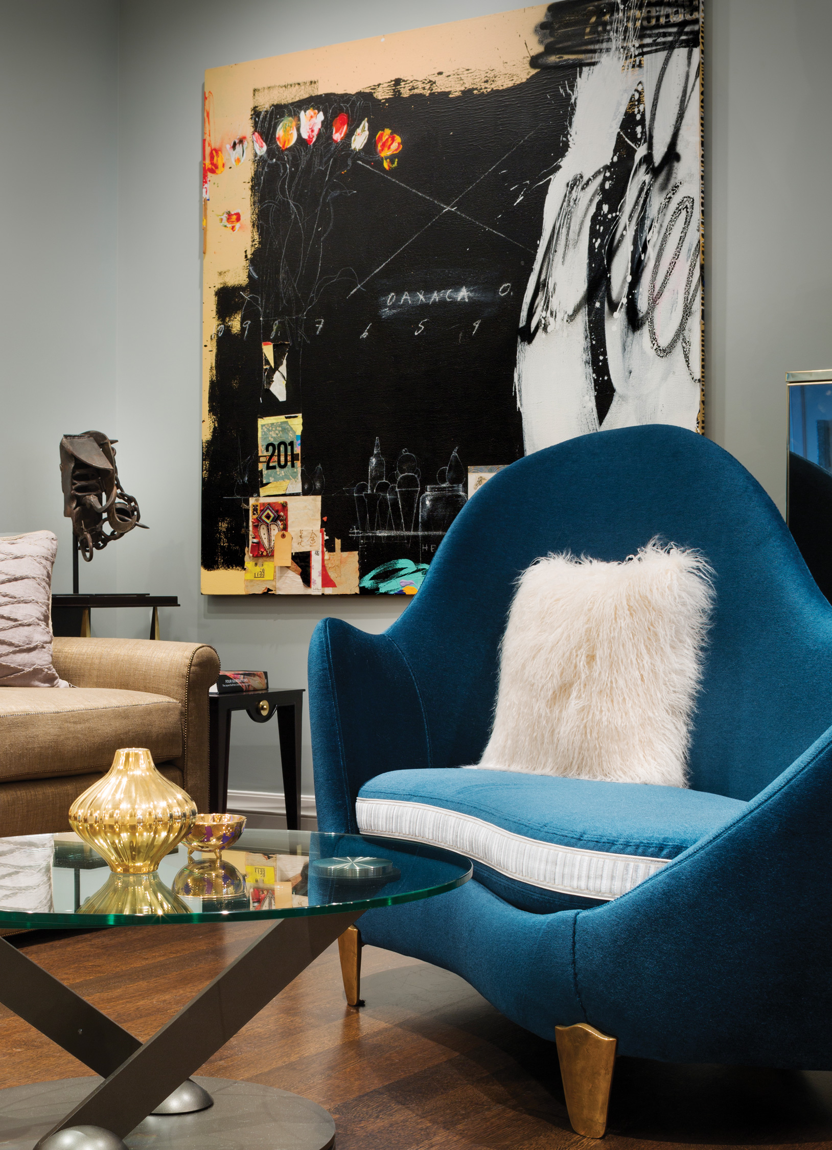 Central Park West Transitional Living Space