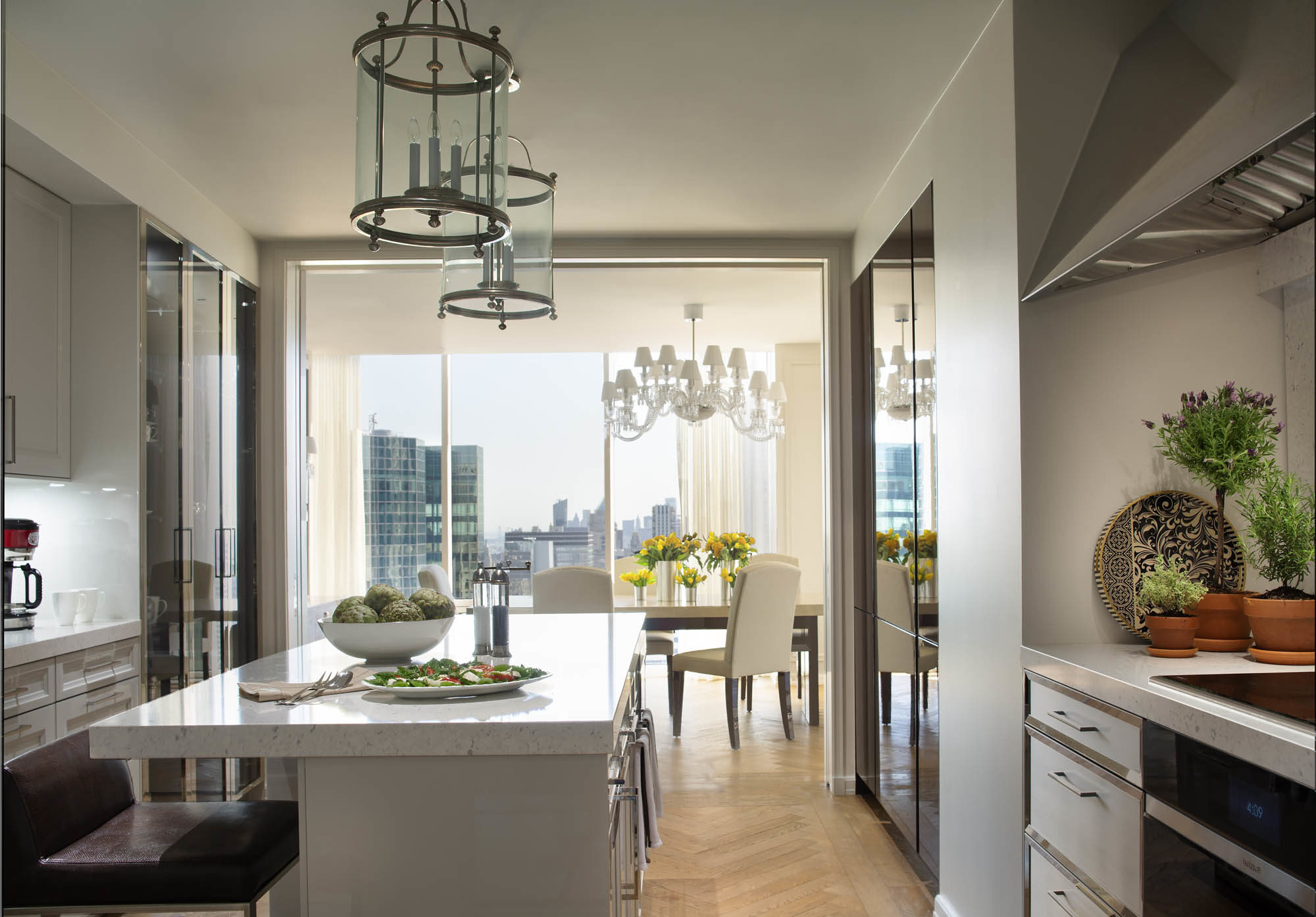 Luxury New York Apartment Dining Area