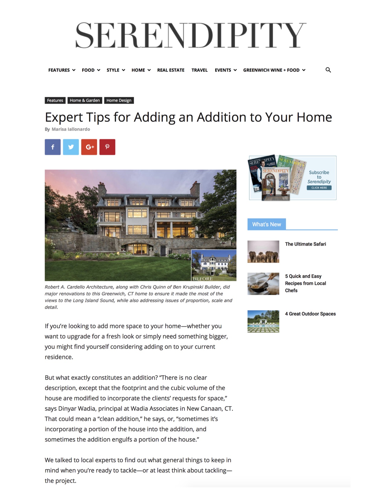 www.serendipitysocial.com, January 2019